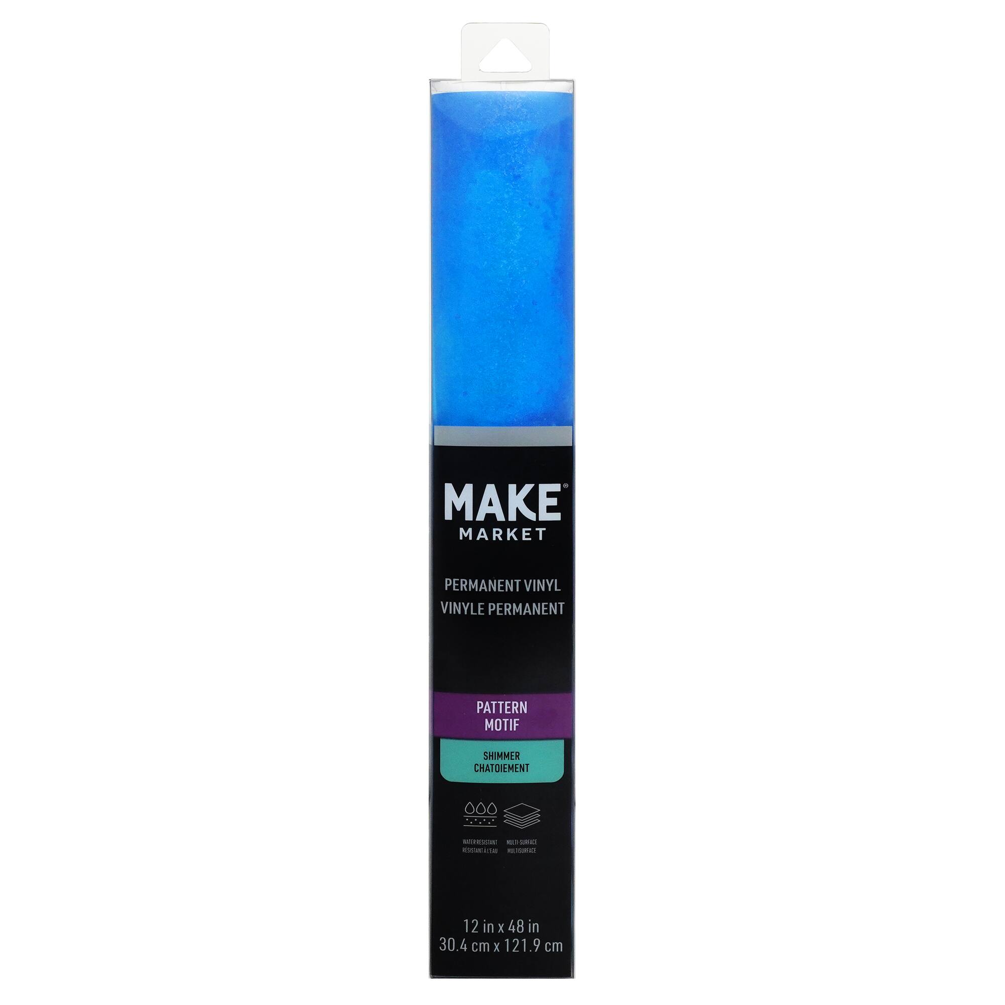 12 Pack: Shimmer Tide Pool Permanent Vinyl by Make Market®